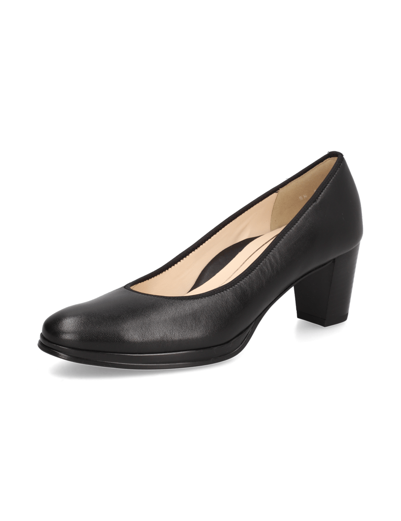 Ara-Glattleder-Klassischer-Pumps-schwarz