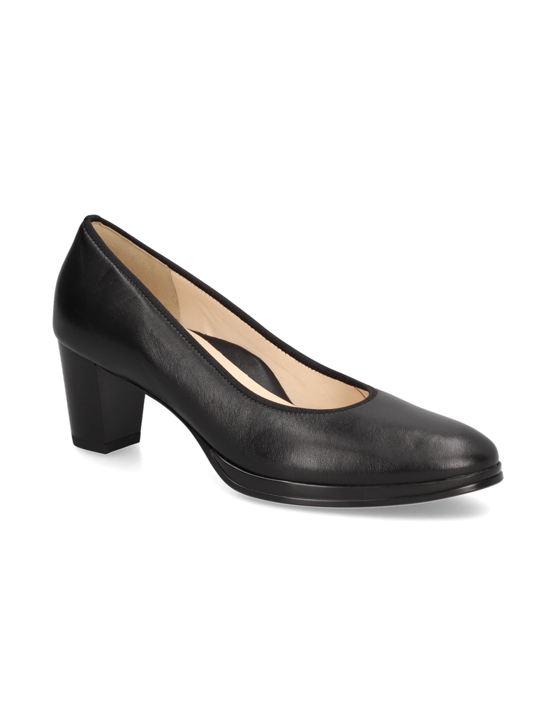 Ara-Glattleder-Klassischer-Pumps-schwarz