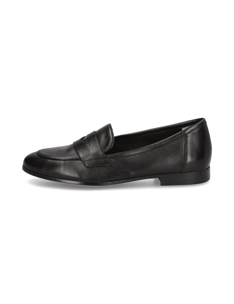 POE-Glattleder-Slipper-schwarz