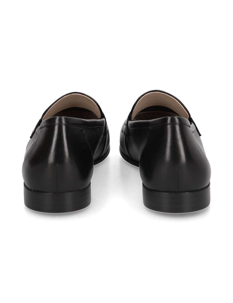 POE-Glattleder-Slipper-schwarz