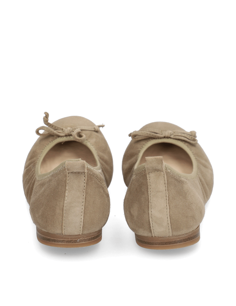 Lazzarini-Veloursleder-Ballerina