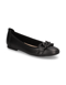 Lazzarini Glattleder Ballerina schwarz