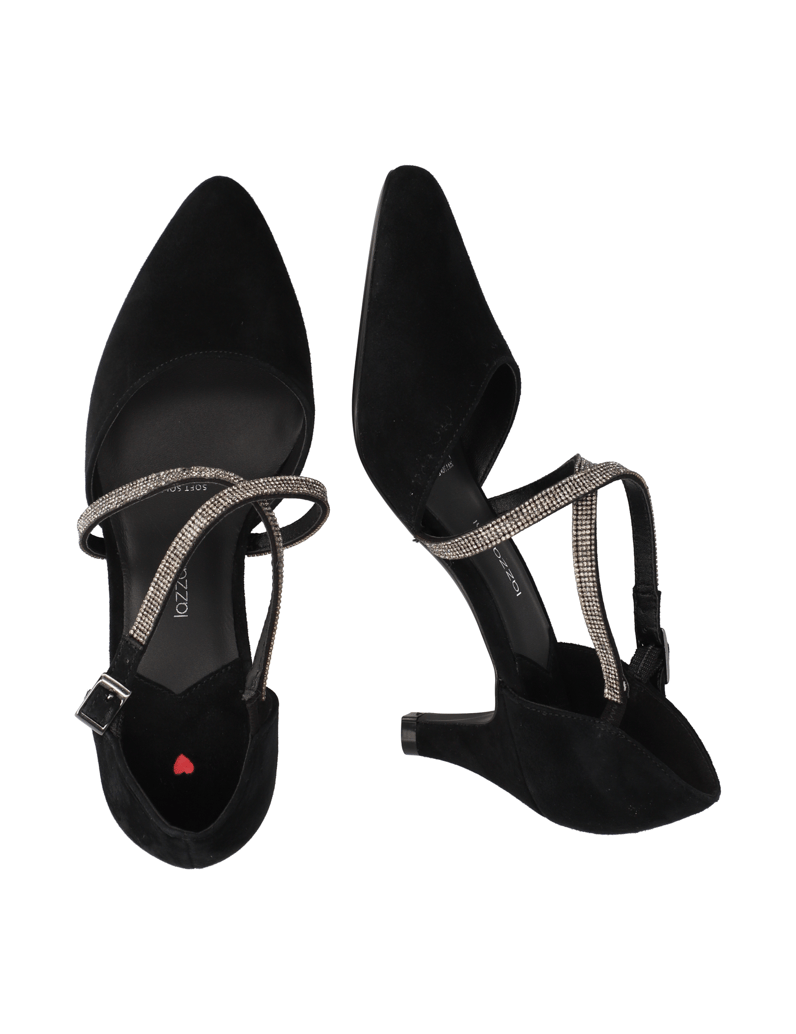 Lazzarini-Veloursleder-Pumps-schwarz