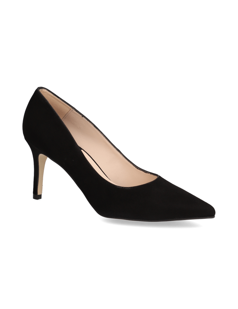Lazzarini-Veloursleder-Pumps