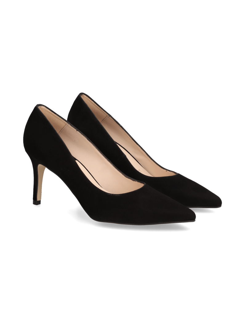 Lazzarini-Veloursleder-Pumps