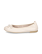 Pat Calvin Glattleder Ballerina beige