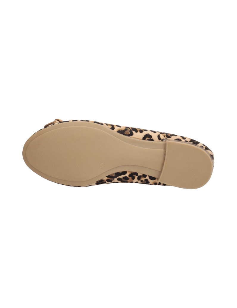 TAMARIS-Veloursleder-Ballerina-beige