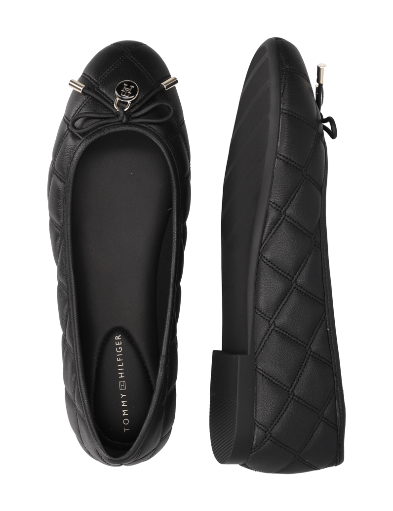 Tommy-Hilfiger-TH-CHARM-QUILTED-BALLERINA-schwarz