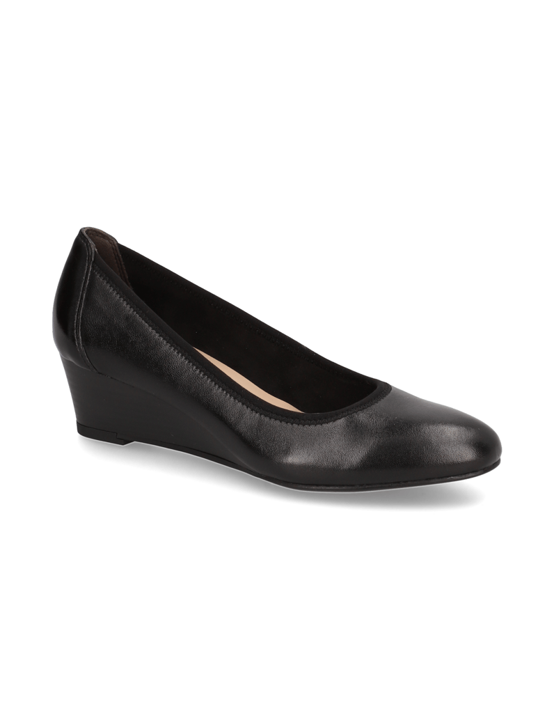 TAMARIS-Glattleder-Pumps-schwarz