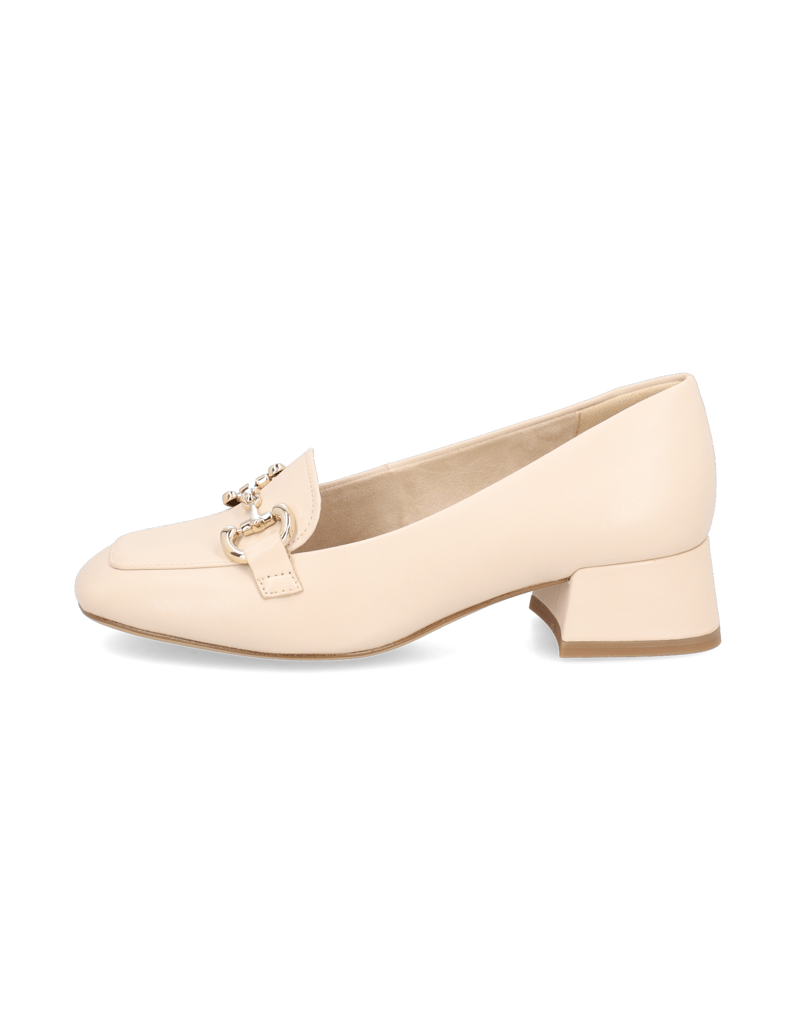 TAMARIS-Glattleder-Pumps-beige