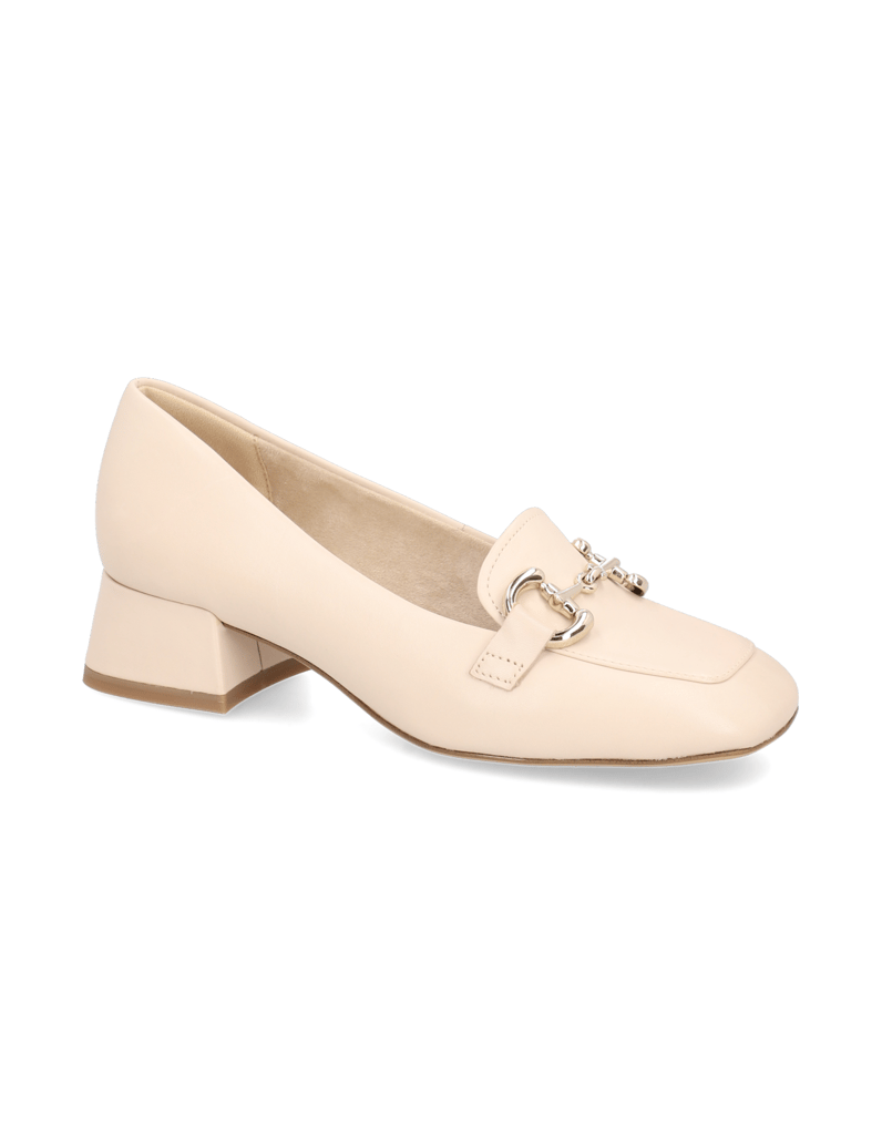 TAMARIS-Glattleder-Pumps-beige
