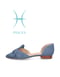 Silvia Schneider Slipper blau