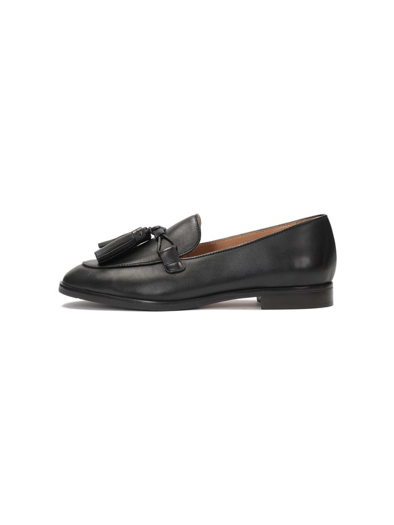 Kazar-Flache-Damenschuhe-mit-Quasten-schwarz