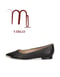Silvia Schneider Glattleder Ballerina schwarz