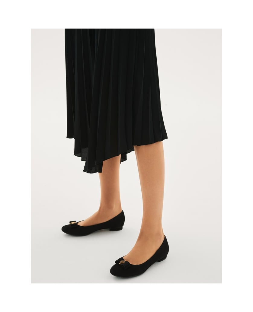 Kazar-Schwarze-Damen-Ballerinas-schwarz