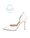 Silvia Schneider Glattleder Pumps weiss