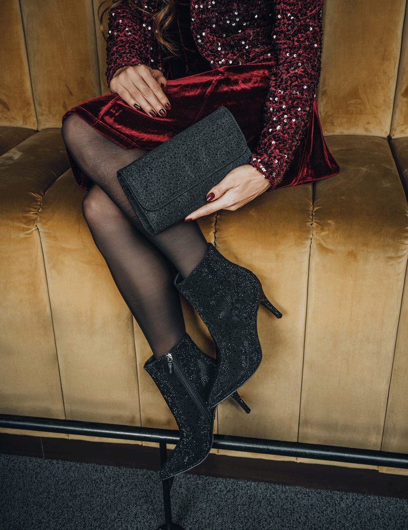 Kate-Gray-Textil-Stiefelette-schwarz