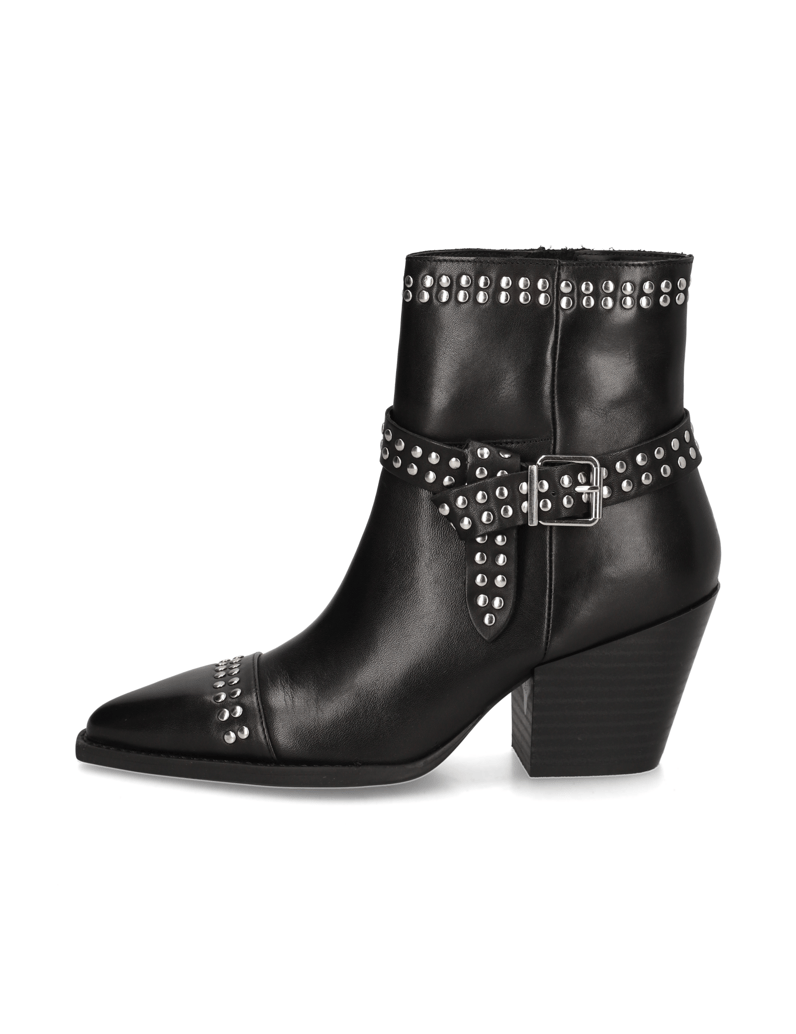 Kate-Gray-Glattleder-Stiefelette-schwarz