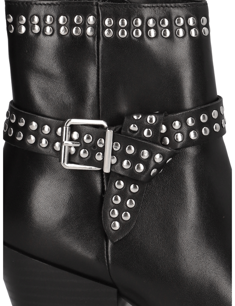 Kate-Gray-Glattleder-Stiefelette-schwarz