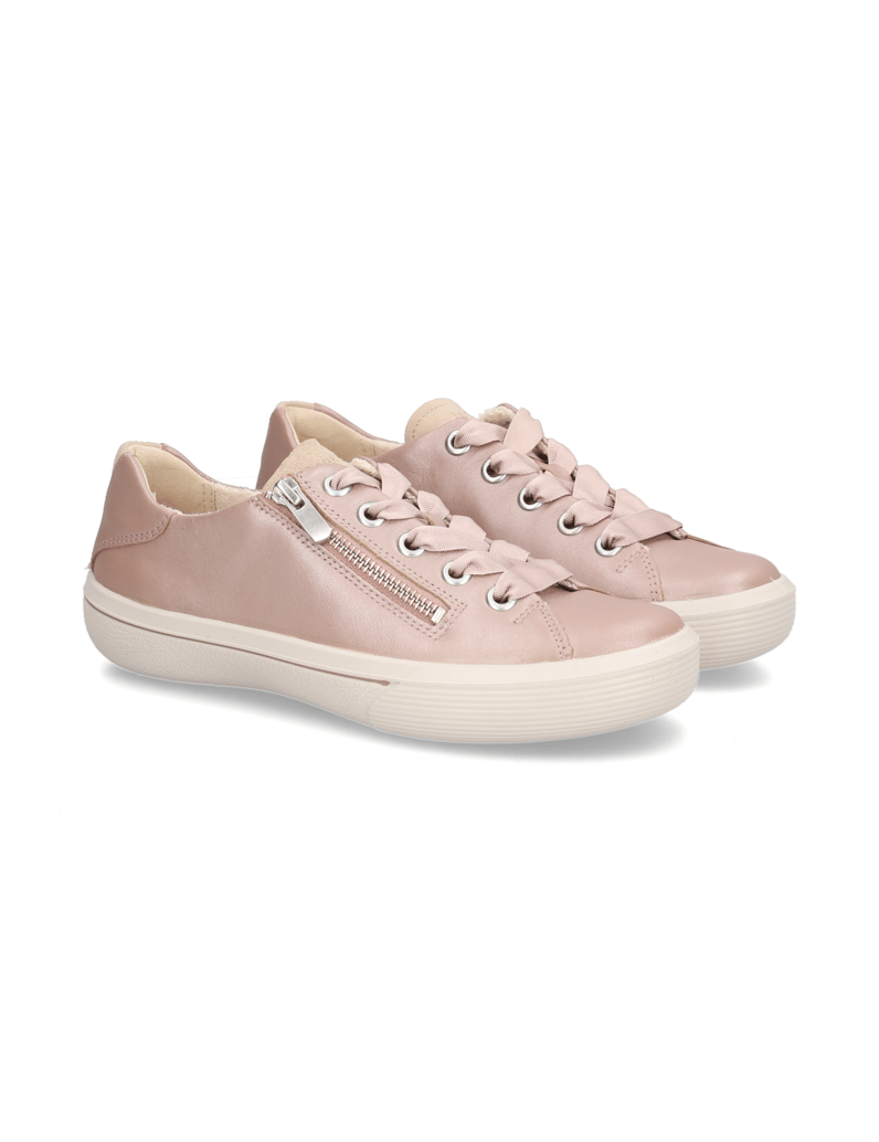 Legero-Glattleder-Sneaker-weiss