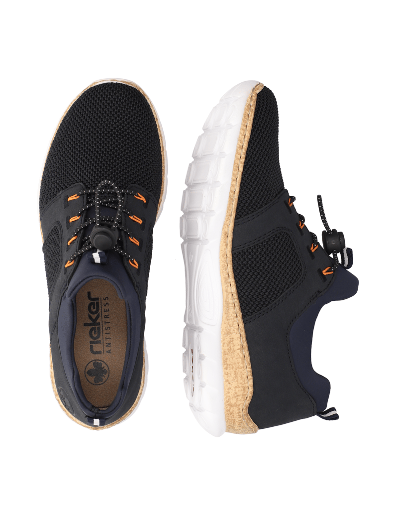 Rieker-Textil-Sneaker-blau