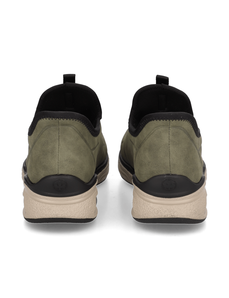 Rieker-Textil-Sneaker-oliv