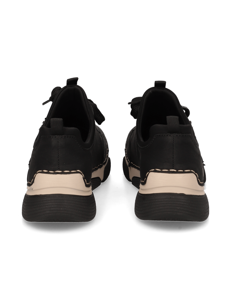 Rieker-Textil-Sneaker-schwarz