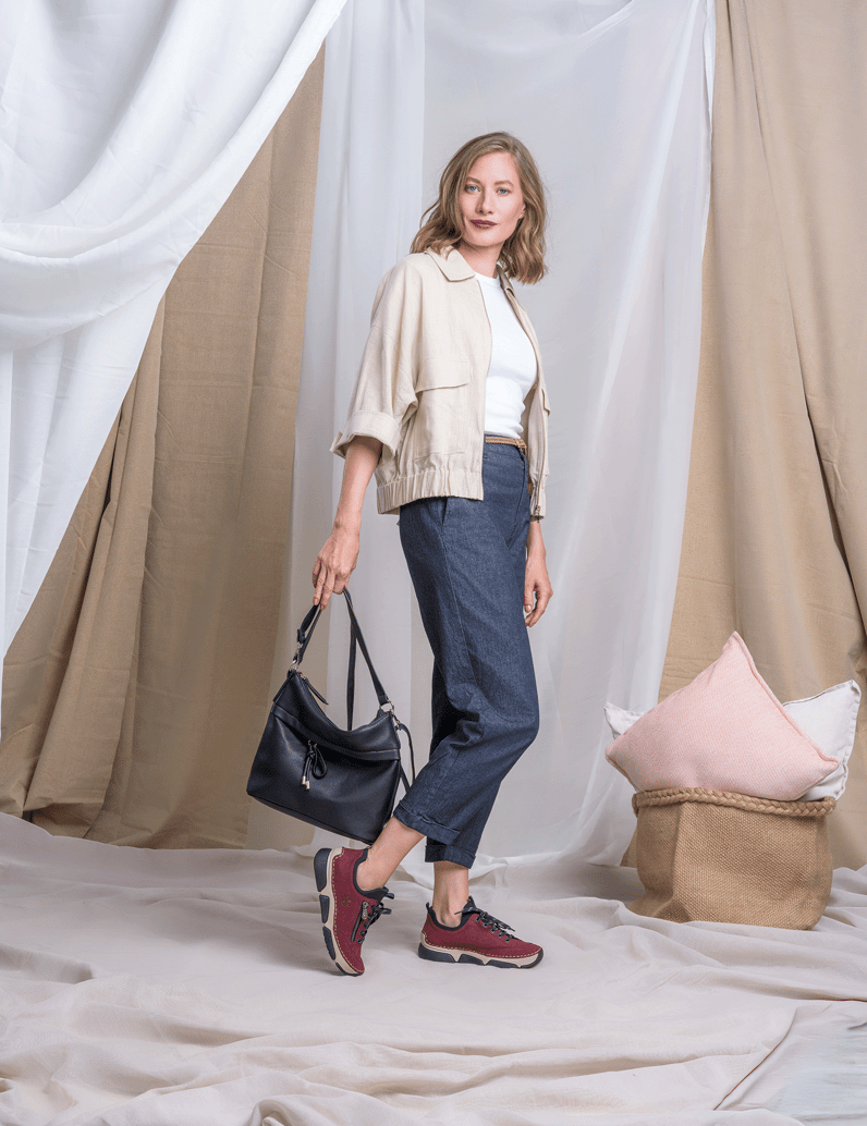 Rieker-Sneaker-schwarz