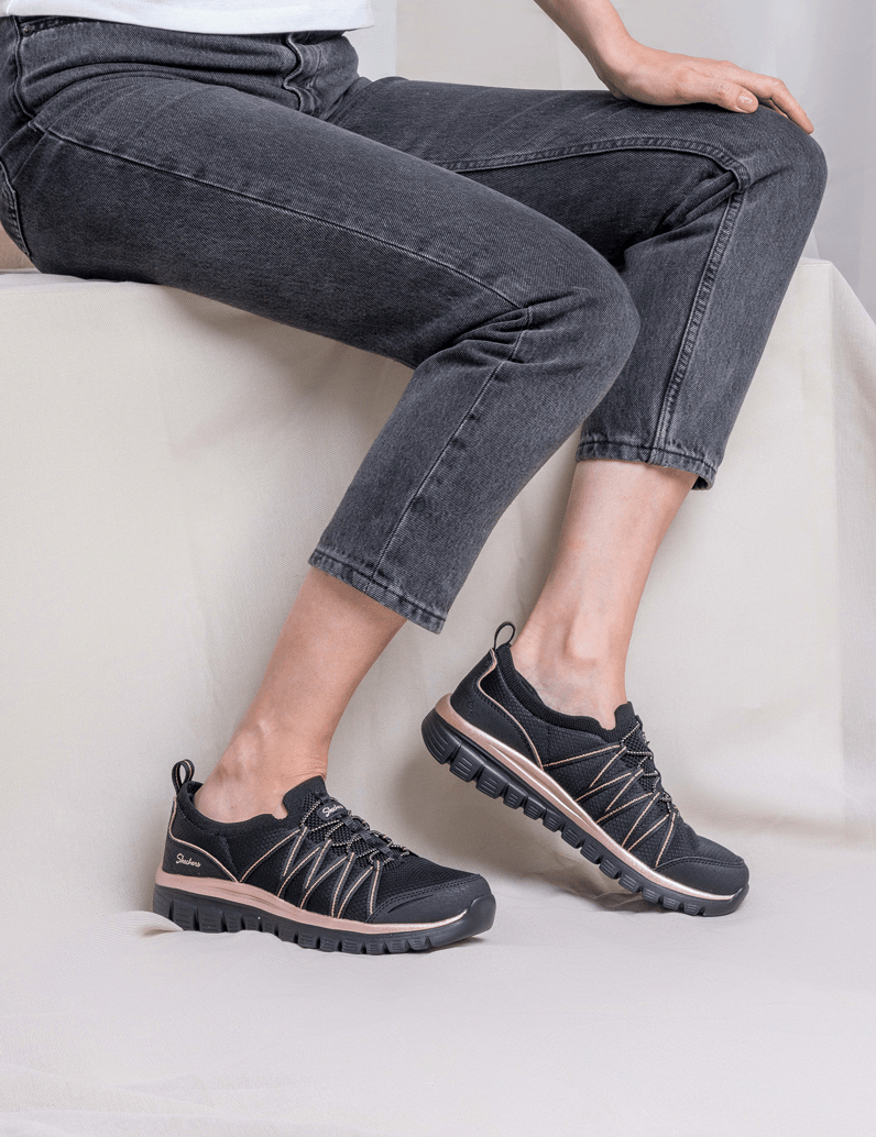 Skechers-GRACEFUL---PURECRUSH-schwarz