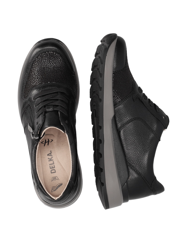 DELKA-Sneaker-schwarz