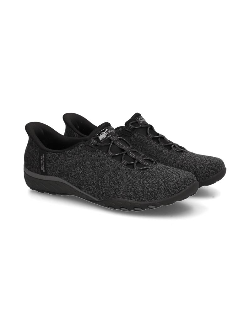 Skechers-SLIP-INS-BREATHE-EASY-schwarz