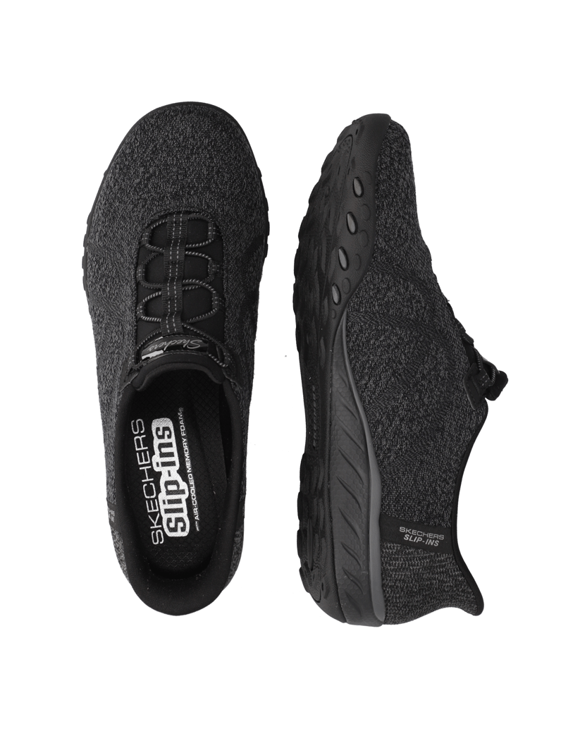 Skechers-SLIP-INS-BREATHE-EASY-schwarz