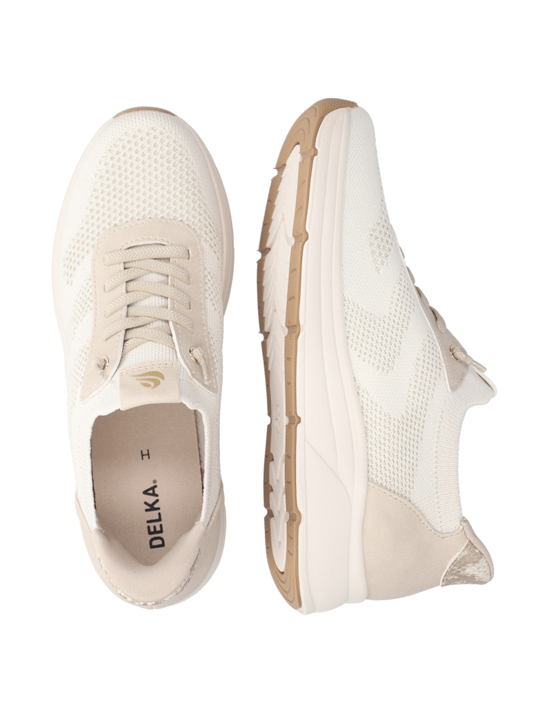 DELKA-Sneaker-beige