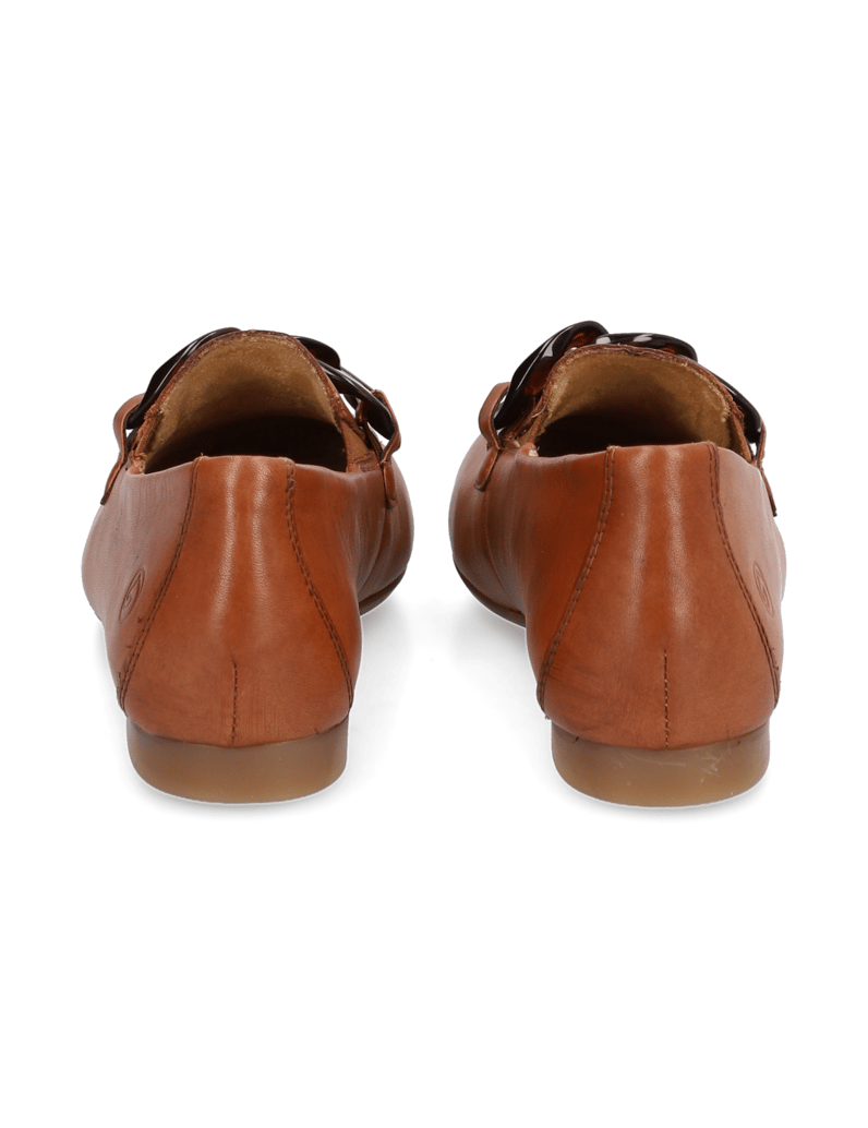 Remonte-Glattleder-Slipper-schwarz
