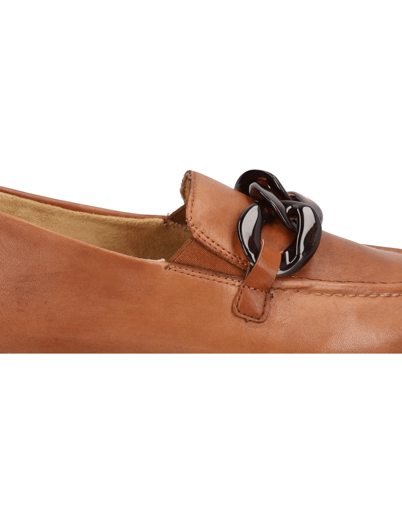 Remonte-Glattleder-Slipper-schwarz
