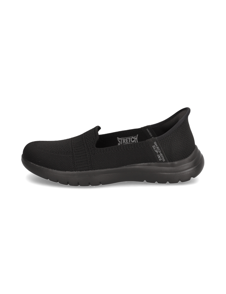 Skechers-SLIP-INS---CAMELLIA-schwarz