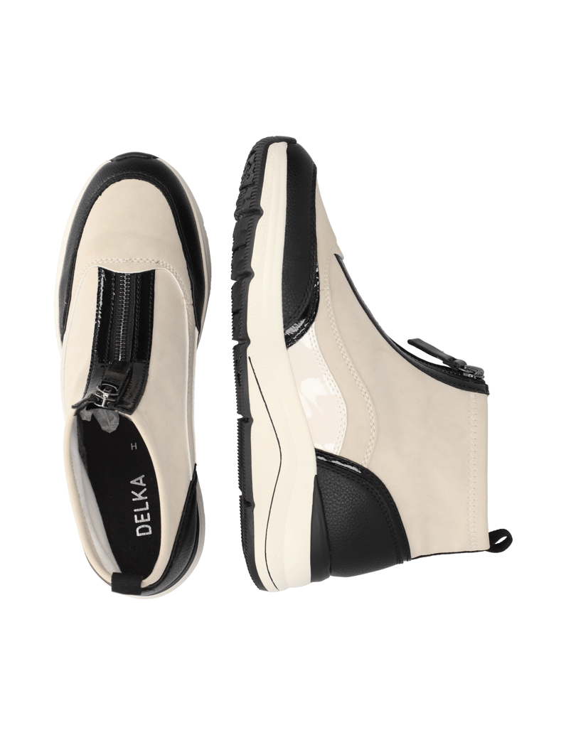 DELKA-Sneaker-Mid-Cut-schwarz
