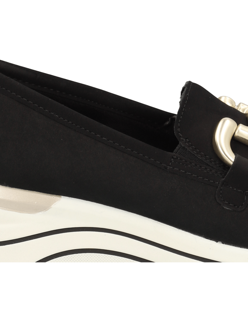 Remonte-Slipper-schwarz