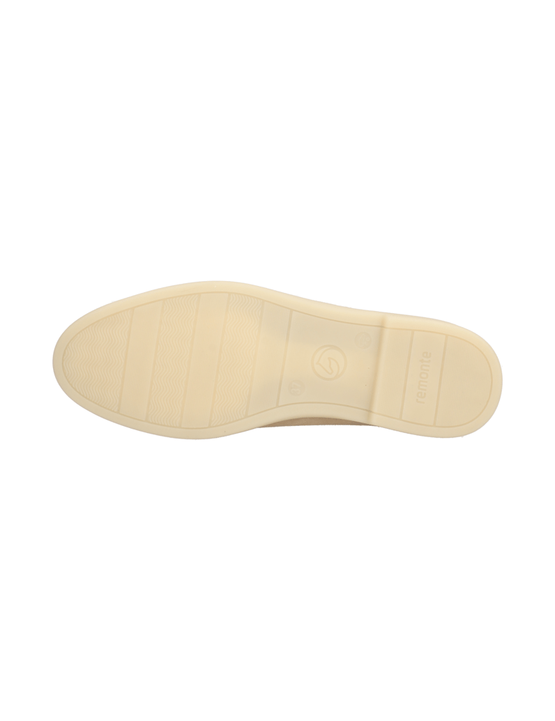 Remonte-Veloursleder-Slipper-beige