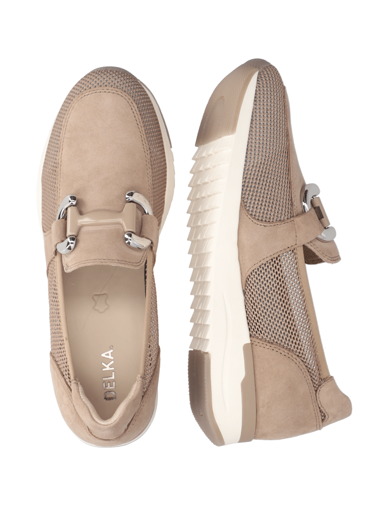 DELKA-Slipper-sportiv-braun