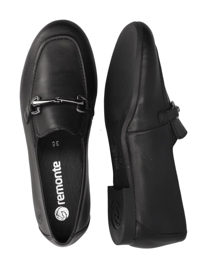 Remonte-Slipper-schwarz