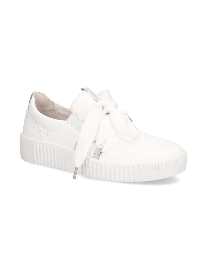Gabor-Glattleder-Sneaker-weiss