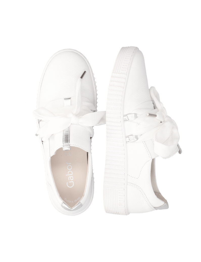 Gabor-Glattleder-Sneaker-weiss