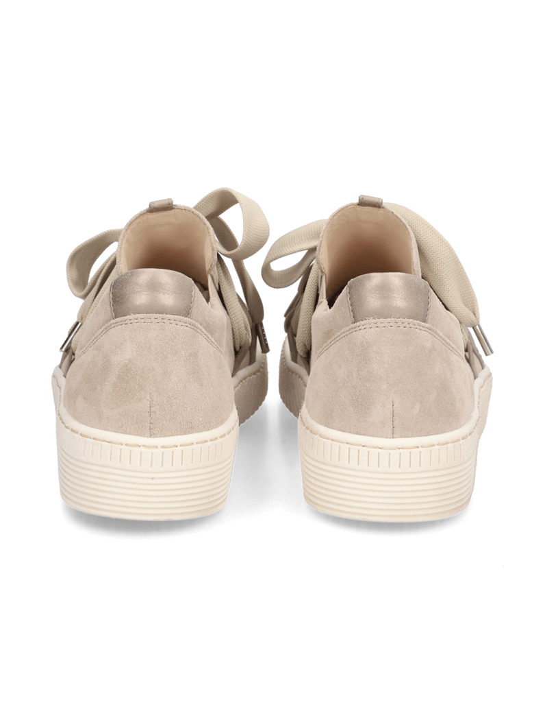 Gabor-Veloursleder-Sneaker-weiss