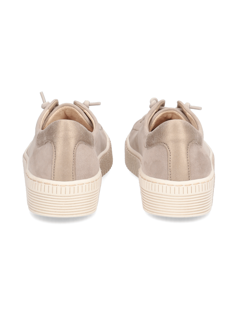 Gabor-Veloursleder-Sneaker-weiss