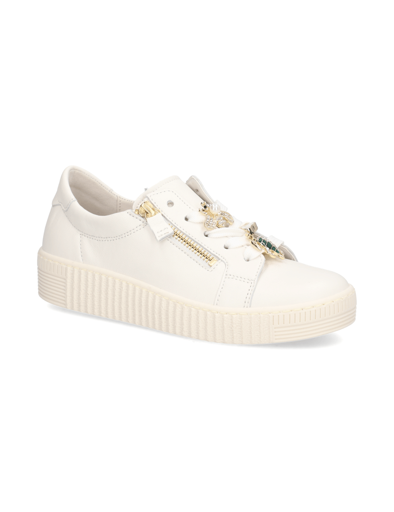 Gabor-Glattleder-Sneaker-weiss