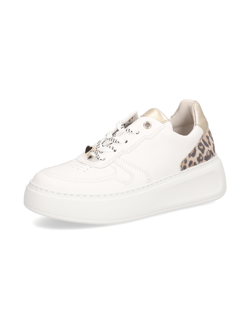 Gabor-Lederkombination-Sneaker-weiss
