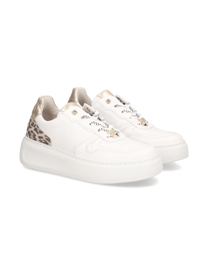 Gabor-Lederkombination-Sneaker-weiss
