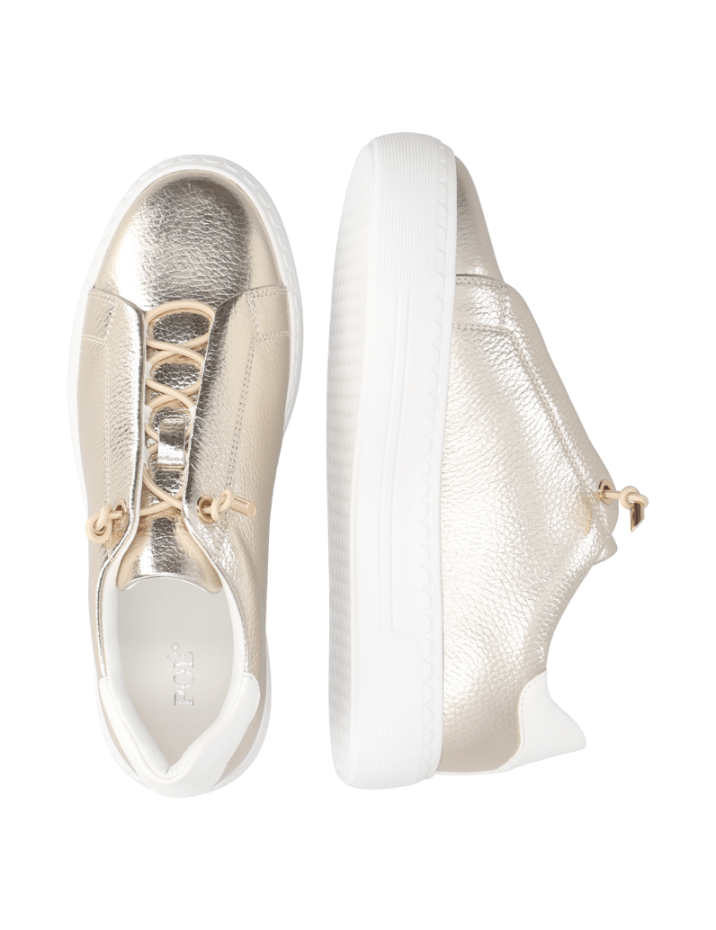 POE-Glattleder-Sneaker-gold