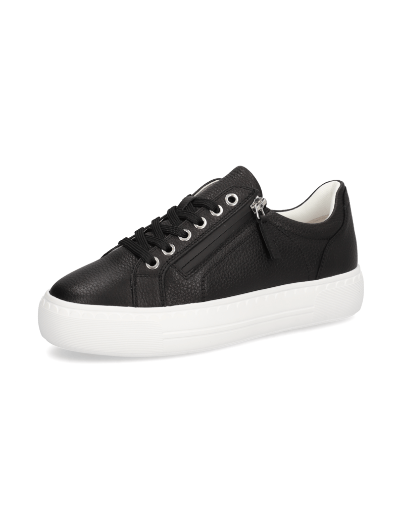POE-Glattleder-Sneaker-schwarz